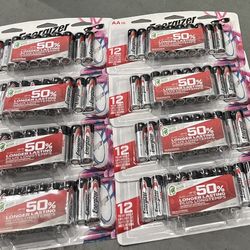 Batteries AA, AAA, C, D  & Rechargeables