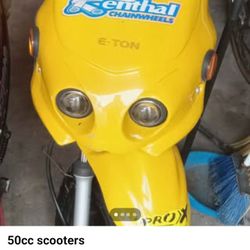 Eton BEAMER/ Ice Bear 50cc Scooters. 