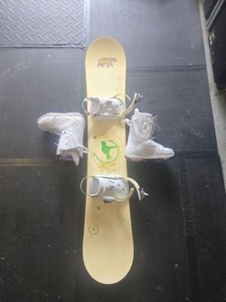 Womens Snowboard, Bindings and Boots