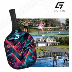 NEW IN BOX Lightweight Pickleball Paddle & Case, USAPA Approved Fiberglass Pickleball Set for Beginners & Pros & Portable Pickleball Accessories Kit S