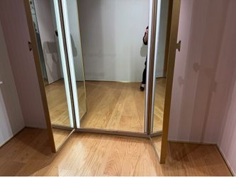 Heavy duty mirror cabinet