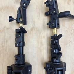 Photography Light Stands with Four Umbrellas 