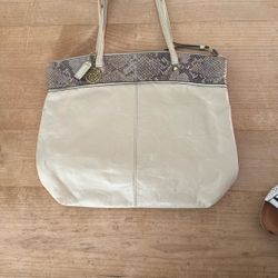 Coach Zippered Tote Bag