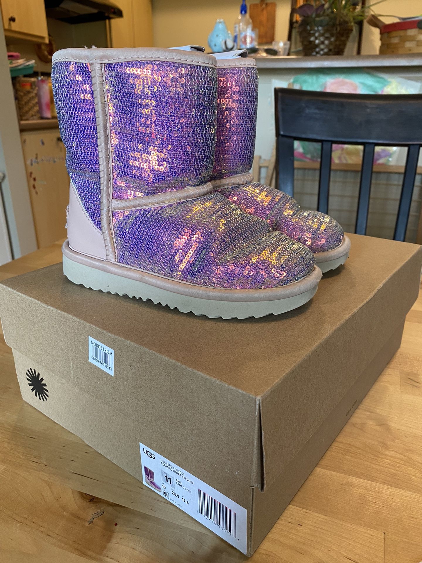 Ugg Sequined Boots Little Kid Size 11