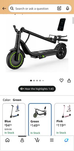 Brand new electric scooter