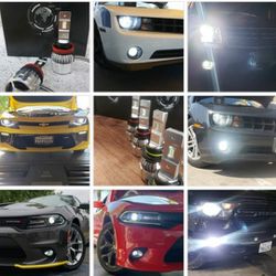 Car Led Headlights Kit Model H11 (Same As H8 H9 H11b H16) 

$29 COMPLETE KIT 
2 BULBS for:
Headlights, Low beam, High beam, DRL or Foglights
*