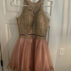 Beautiful Pink Sparkly Dress