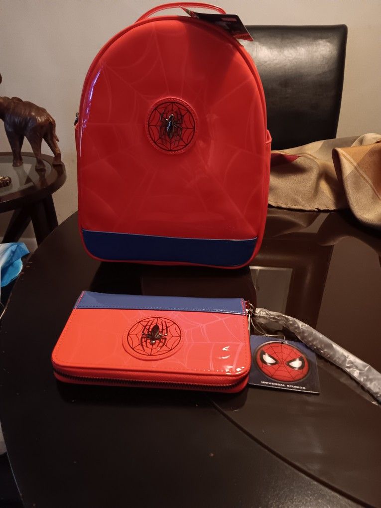 Spider-Man Backpack And Wallet