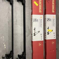 Yakima Complete Roof Bars With Bike Mount