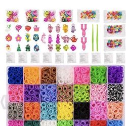 10700+ Rubber Bands... Bracelet Making Kits For Kids For Gift 