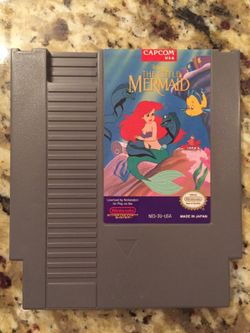 Nintendo NES Game: Disney"The Little Mermaid"