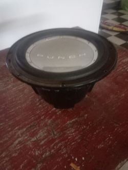 12" Punch dvc 4 ohm