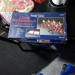 Chess Back Gammon Checkers