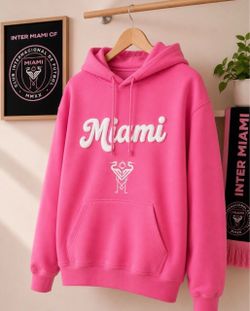 Inter Miami hoodie / With 3D letters