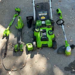 Yard Tools Lawnmower Leaf Blower Hedge Trimmer Line Trimmer