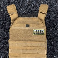 Tactical 5.11  Vest – Coyote Tan – Like New