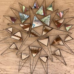 Mirrored Wall Art Handmade 