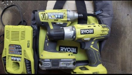Ryobi impact and drill