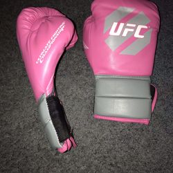 One Size Fits All Pink Ufc Boxing Gloves