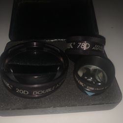 Volk Lens 78 D And G-4 Gonio 4 Mirror Lens Ophthalmology/Optometry