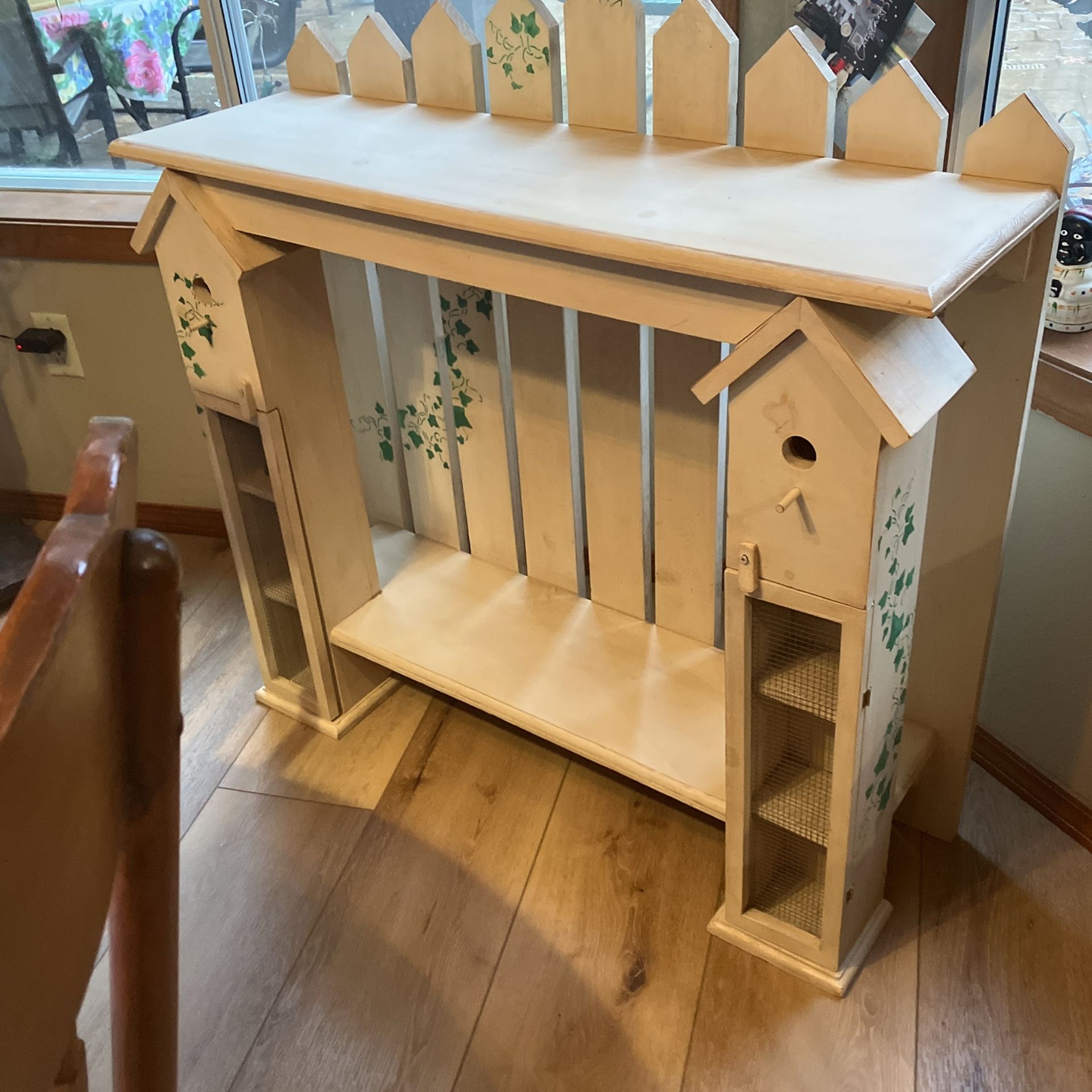 Nice Birdhouse Shelf Handmade