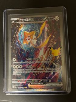 Jirachi Pokémon card 30th anniversary
