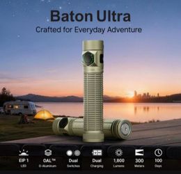 Olight Baton 4 ultra.              flashlight   1800 lumens      NEW RELEASE.