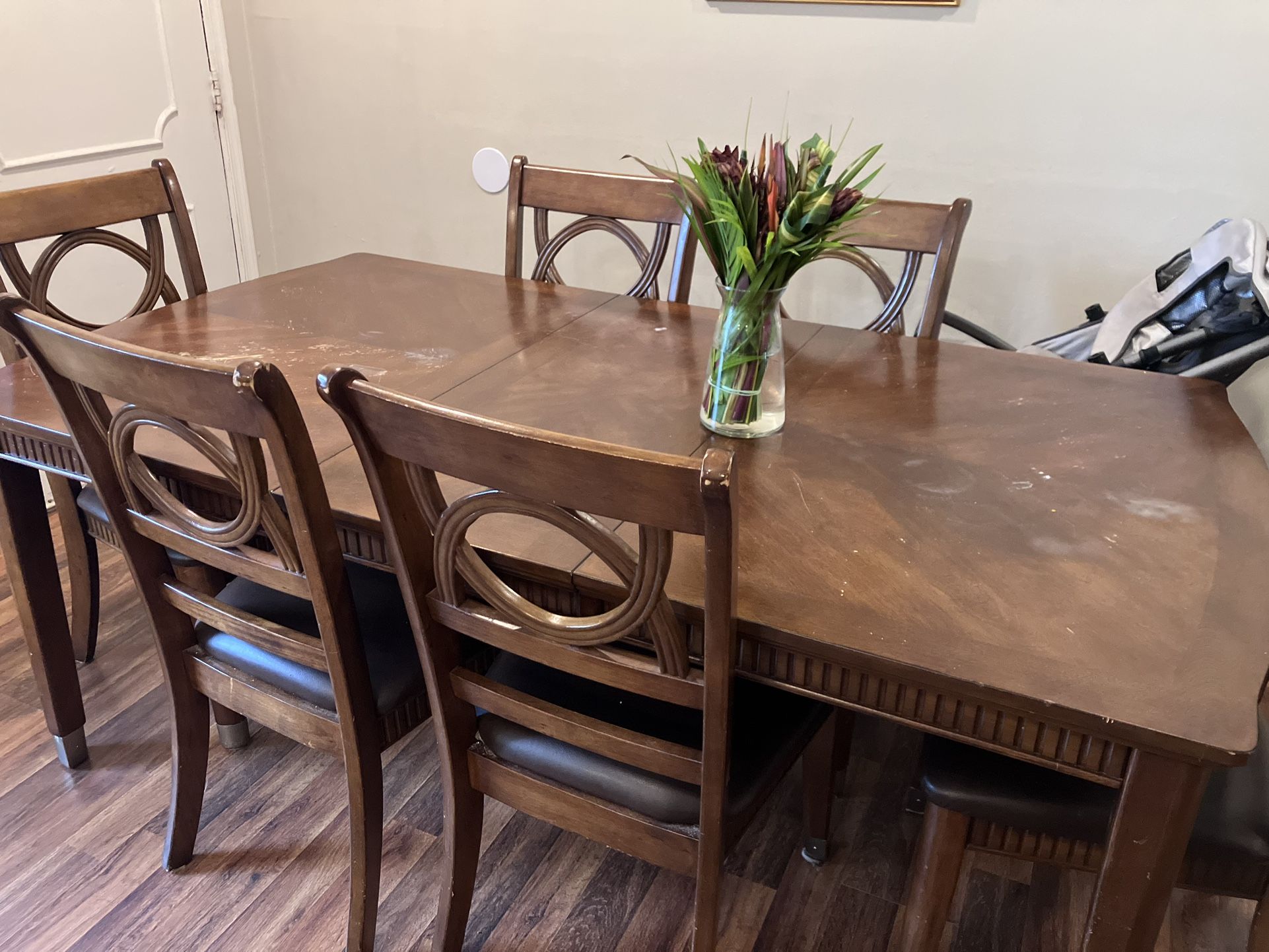 Wooden Table And Chairs
