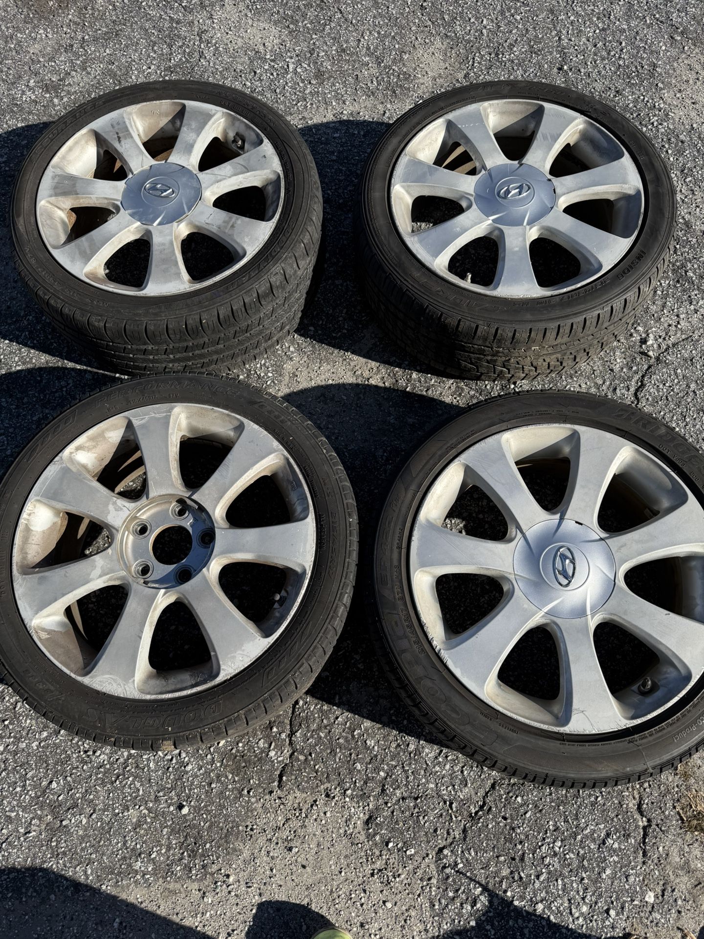 2012 Hyundai Electra Factory Rims, And Tires