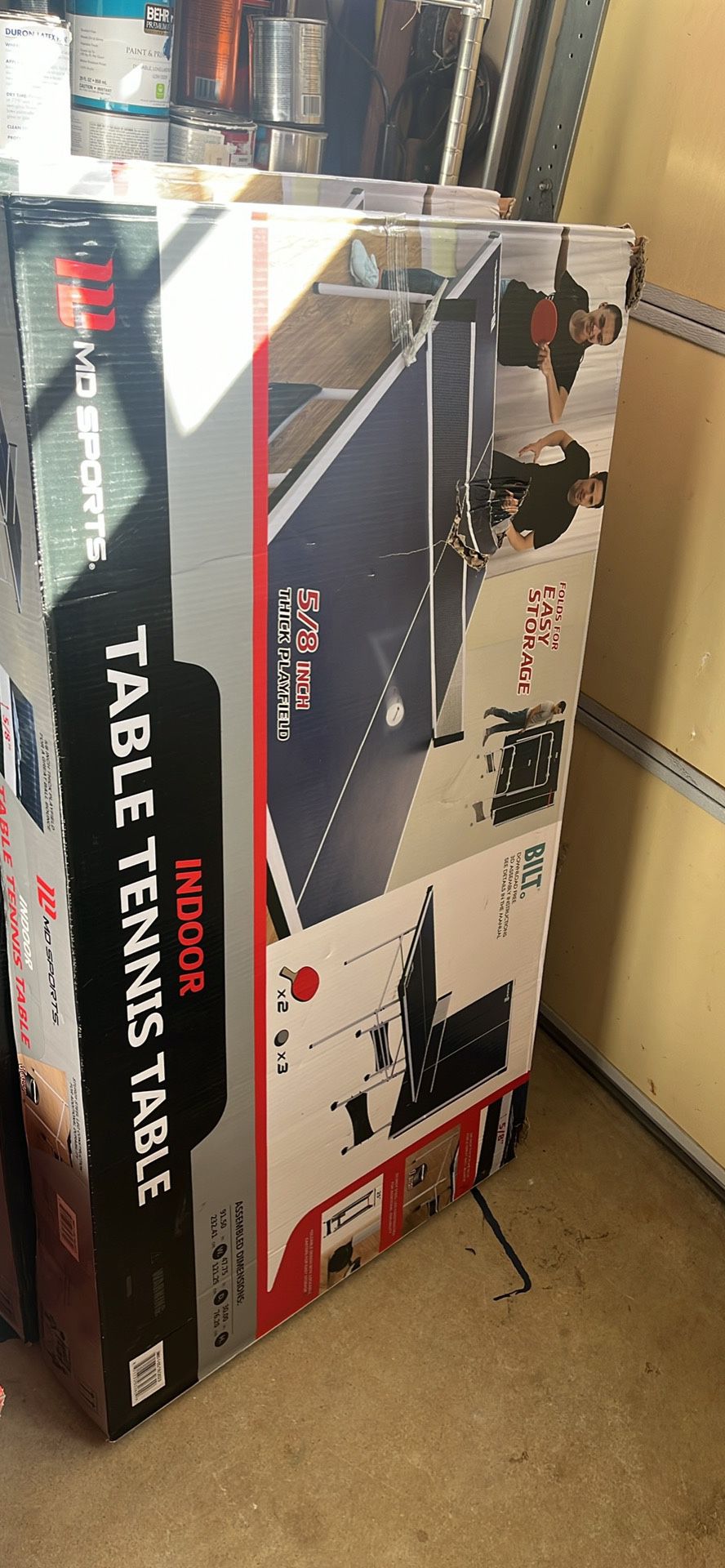 BRAND NEW $110 PING PONG/  TABLE TENNIS TABLE FOR ONLY $85