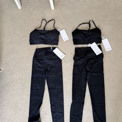 Lulu lemon sets black and camo