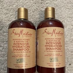 Shea Moisture (Shampoo+Conditioner+ Leave-In)