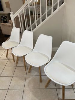 4 chairs good condition