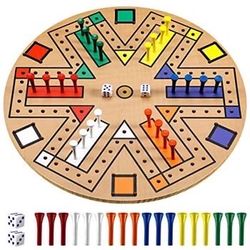 Kathfly Fast Track Board Game Wooden