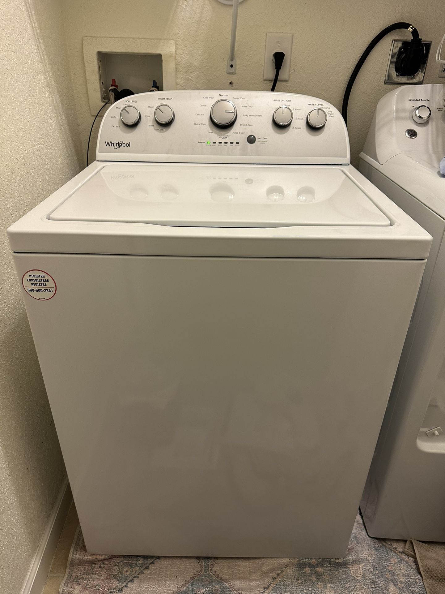 Whirlpool Washer (still Under Warranty!)
