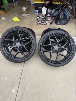 20 inch Brixton Forged Rf7 Rims (read description)