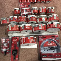 Milwaukee Hole Saw 28 Pcs Set Cutting Depth 1-3/4” 