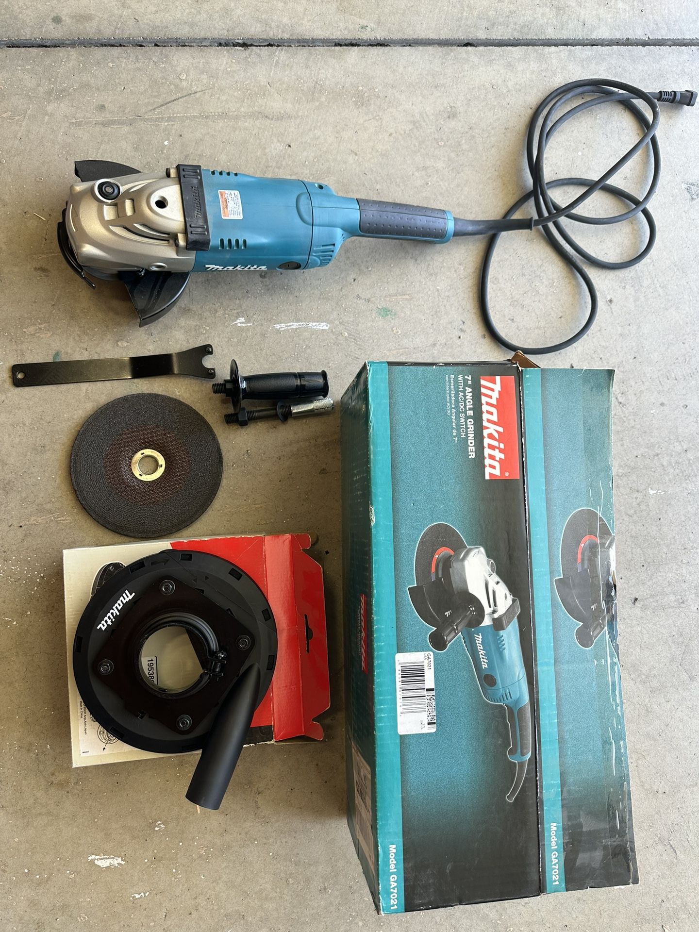 7” Angle grinder