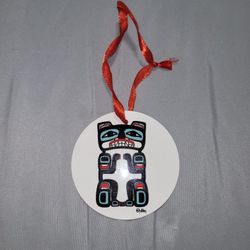 Tribal Art Christmas Ornament