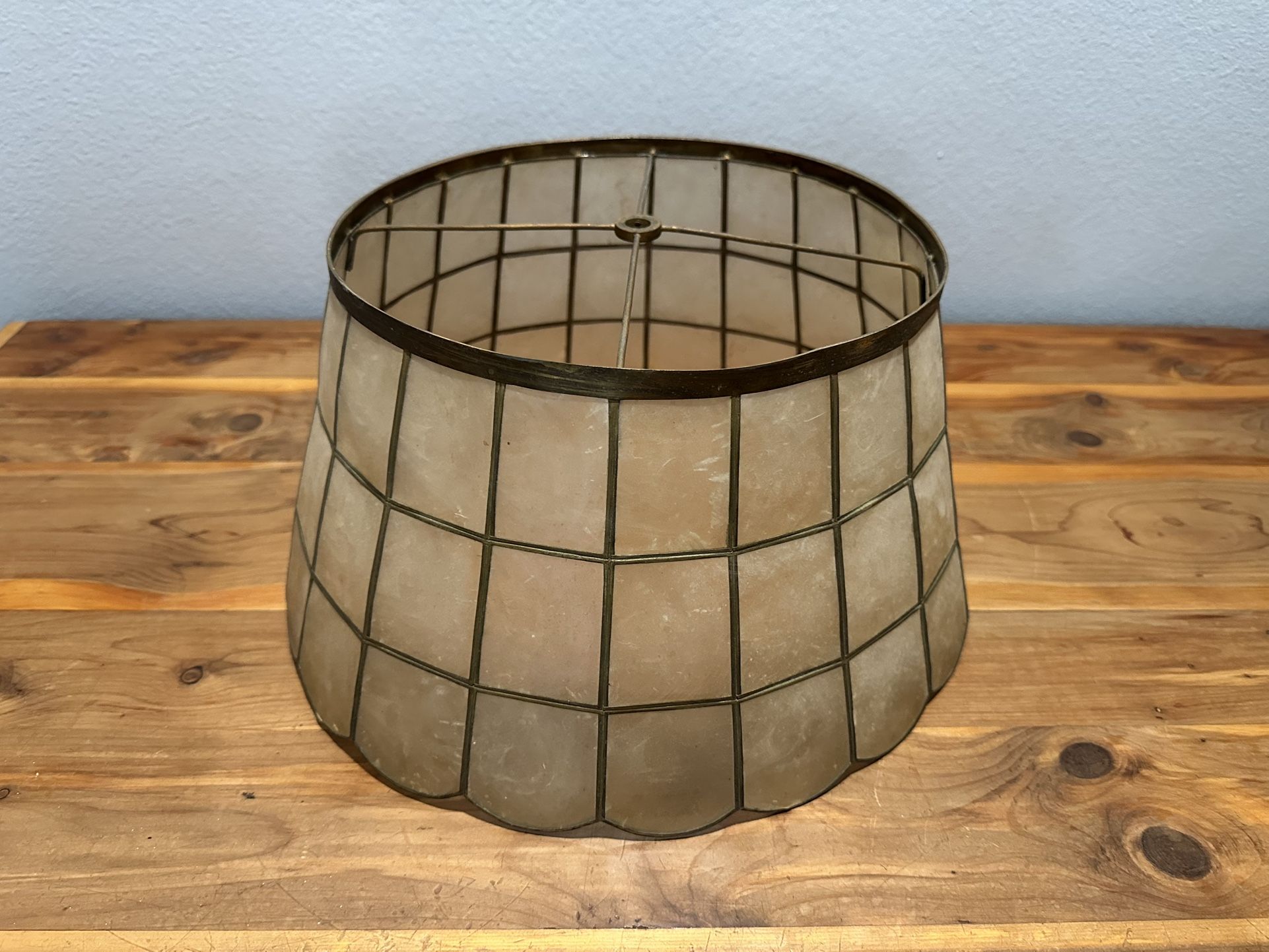 Antique Brass Lamp Shade