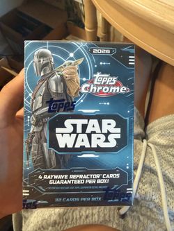 Topps Chrome Star Wars Blaster Box SEALED