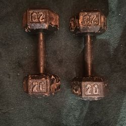 Set Of 20lb Dumbbells