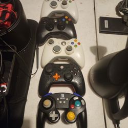 Xbox 360 Conteols And Nintendo Swicht Controls 