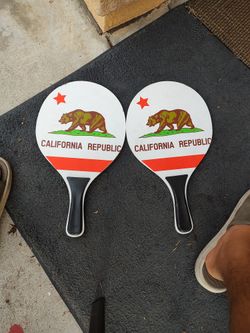 California Ping Pong paddles