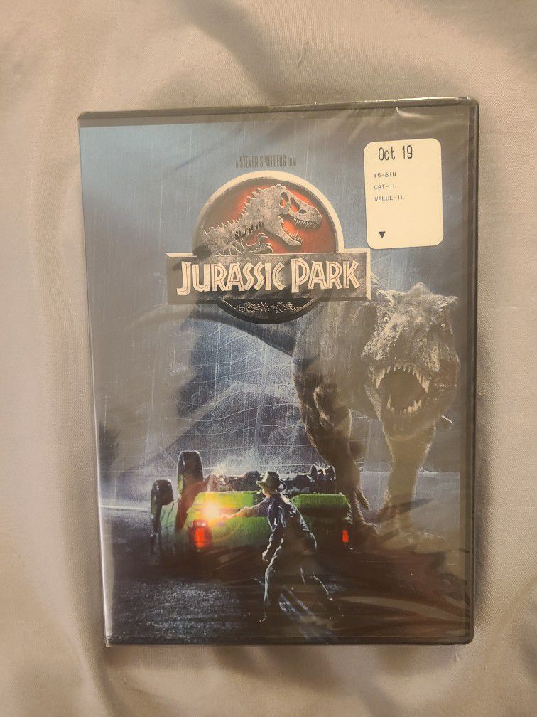 New. DVD. Jurassic Park.