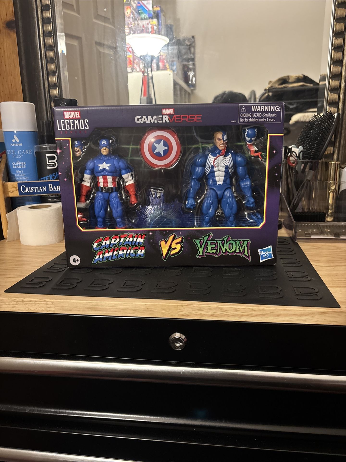 Marvel Legends Gamerverse Captain America Vs Venom Two-Pack