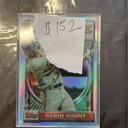 Robin Yount Hologram baseball card