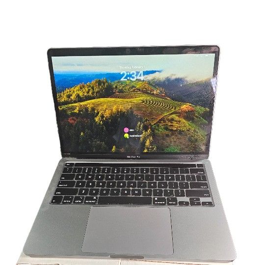 2022 MacBook Pro 13.3" 2GHz Quad-Core i5, 16GB RAM, macOS Sonoma - Gently Used with Original Box