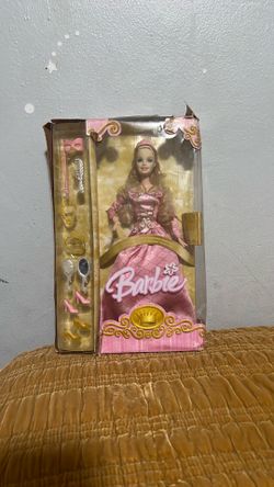 Vintage 1999 Princess Barbie Mattel #23474 - NIB Pink Gown & Tiara