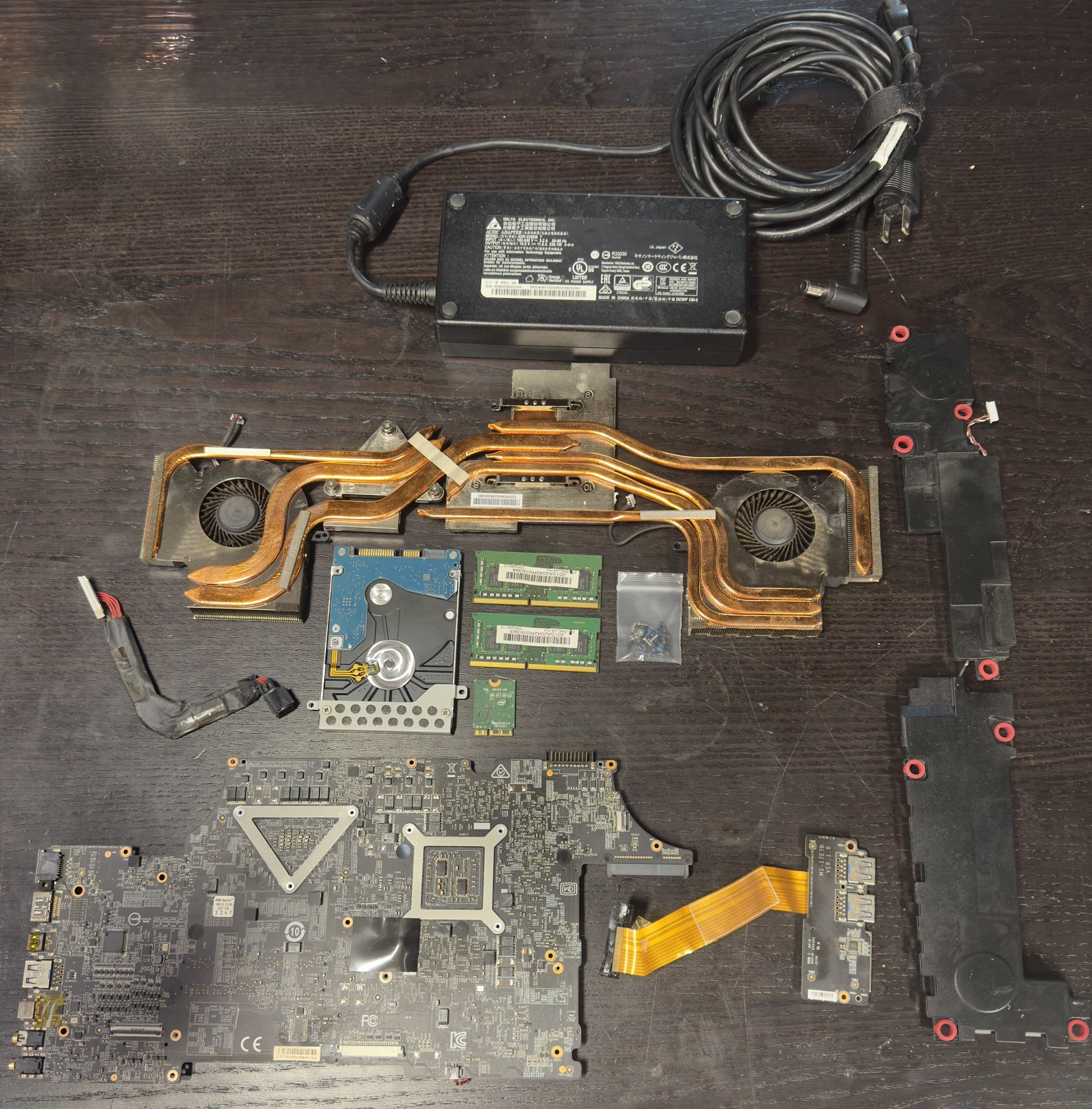 MSI GP75 LEOPARD GAMING NOTEBOOK PARTS